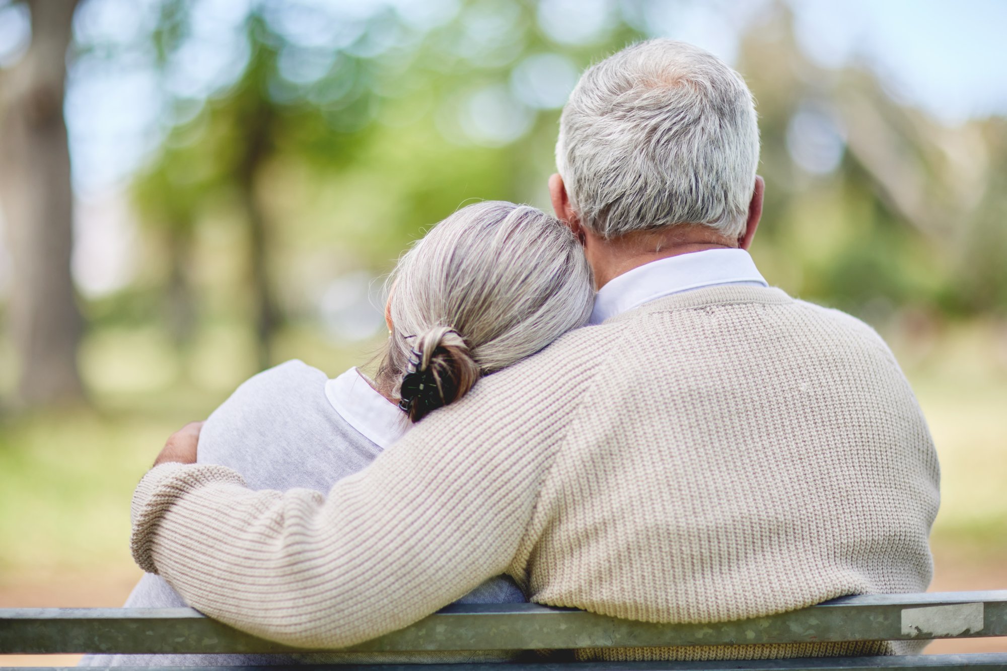 Couple on Bench iStock-1385542690-1