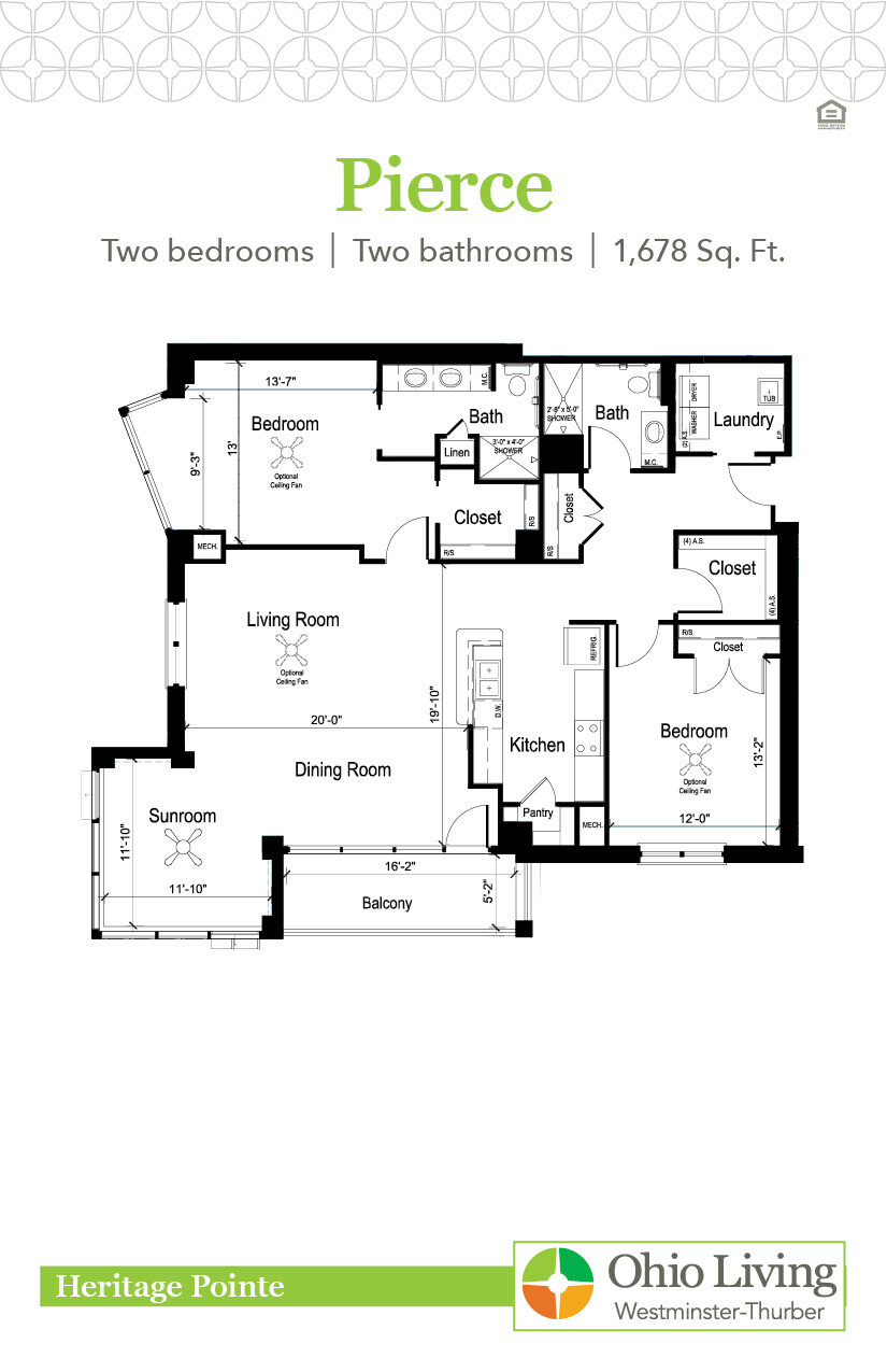 OLWT HP Floor Plan Pierce