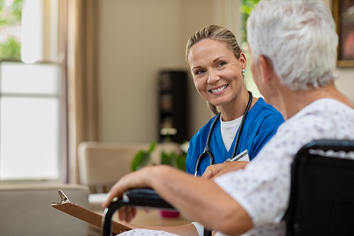 Woman with Nurse 21